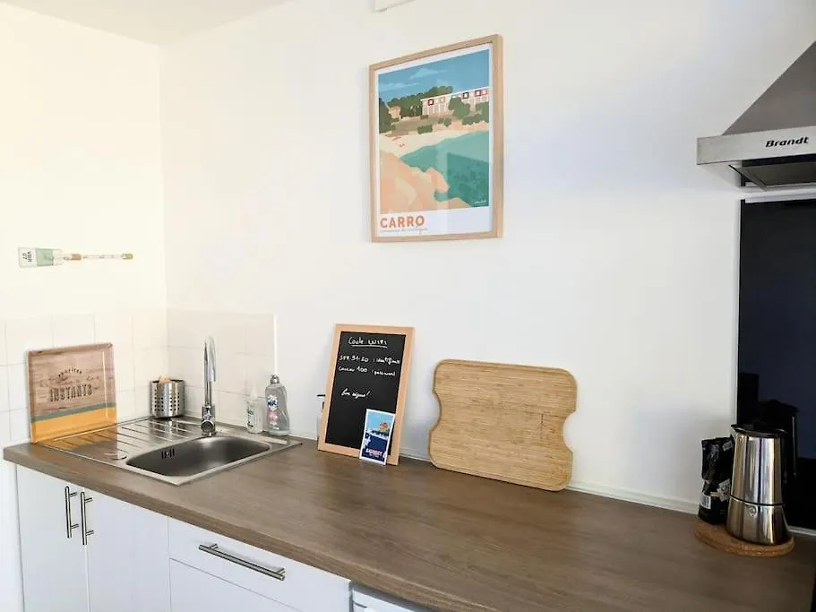 Sausset-Les-Pins, T2 Bord De Mer Apartment Sausset-les-Pins